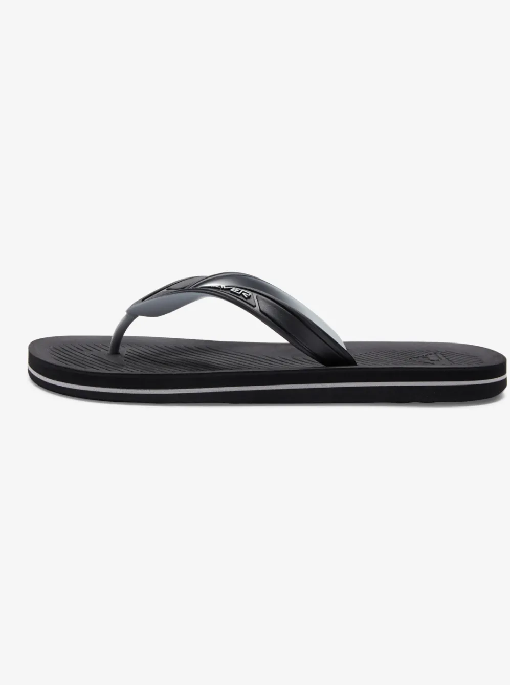 Quiksilver Sandals|Haleiwa Core Flip-Flops Black 1