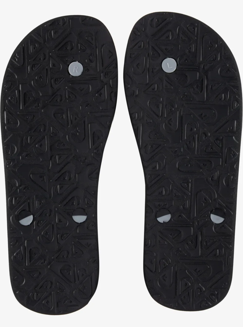 Quiksilver Sandals|Haleiwa Core Flip-Flops Black 1