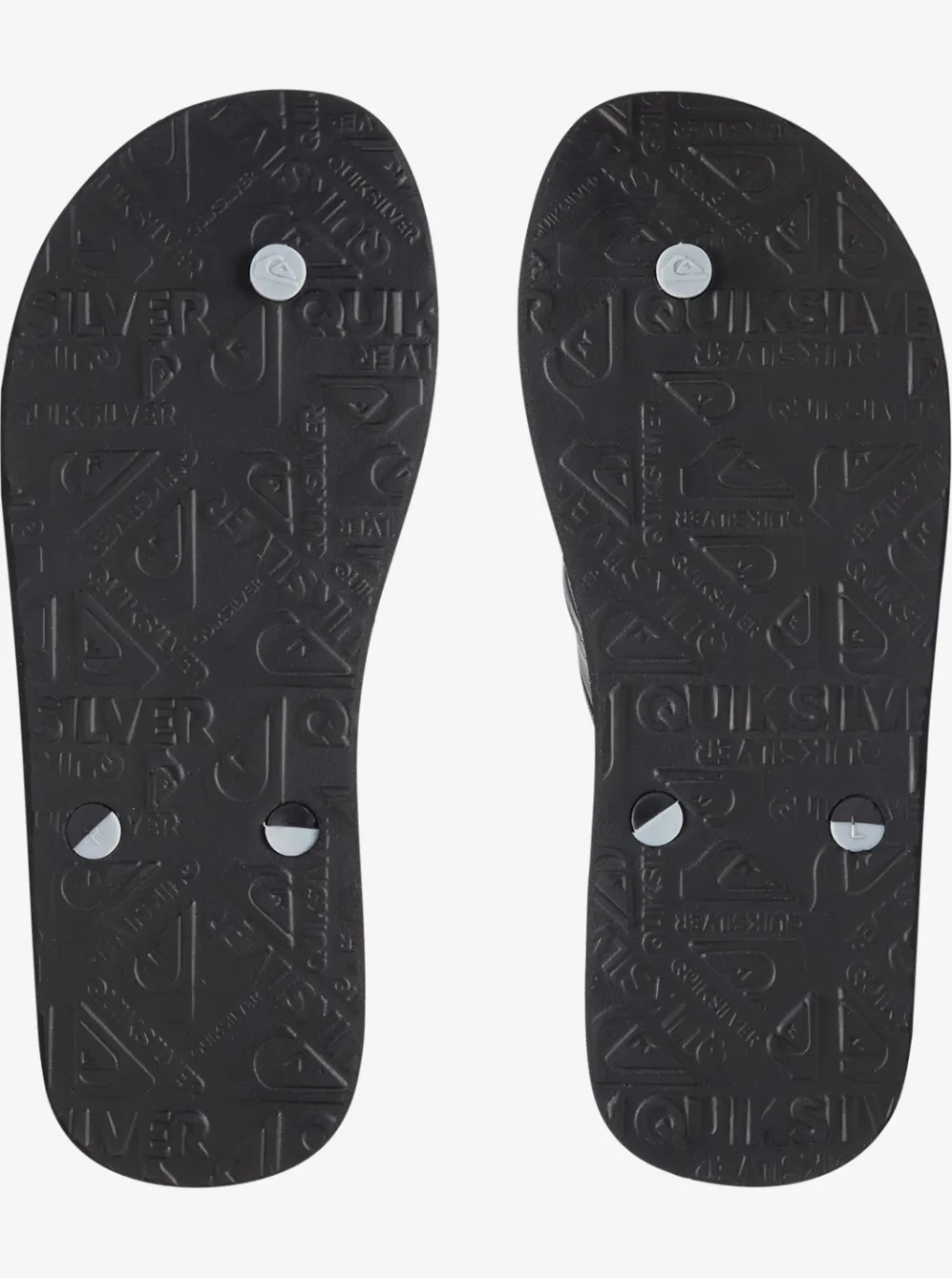 Quiksilver Sandals|Haleiwa Flip-Flops Black/Grey/Black