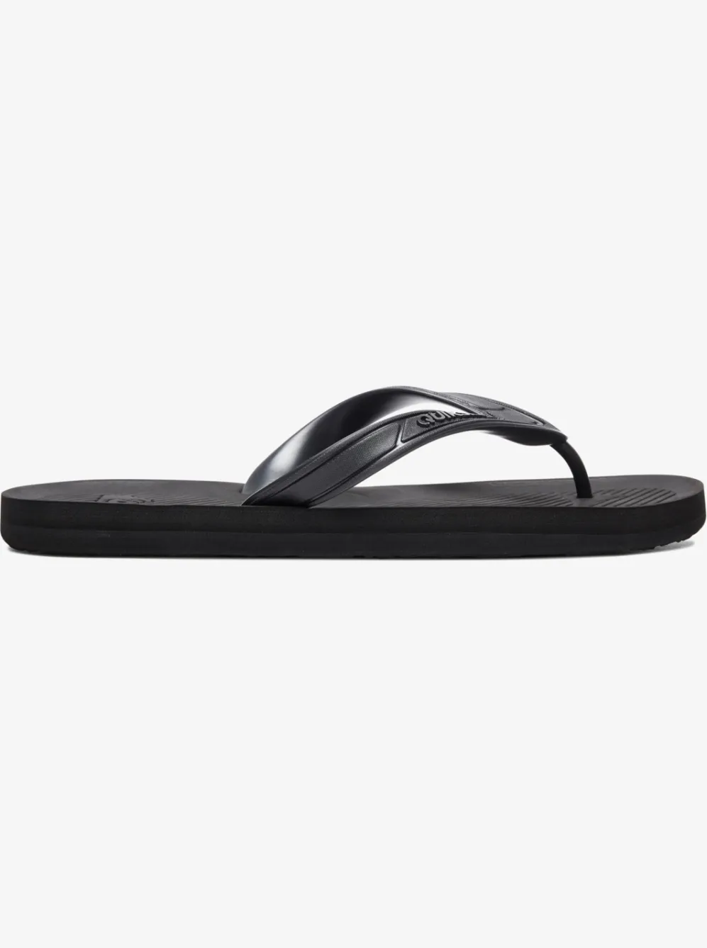 Quiksilver Sandals|Haleiwa Flip-Flops Solid Black