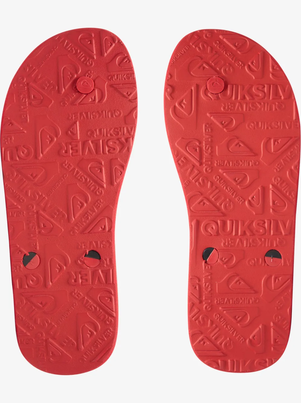 Quiksilver Sandals|Haleiwa Flip-Flops Black/Red/Green