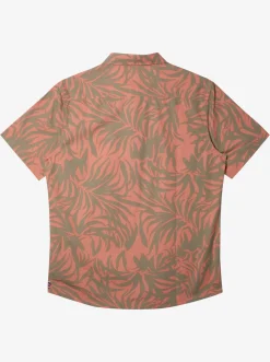 Quiksilver Shirts & Polos|Hawaii Foliage Woven Hawaiian Shirt Canyon Clay