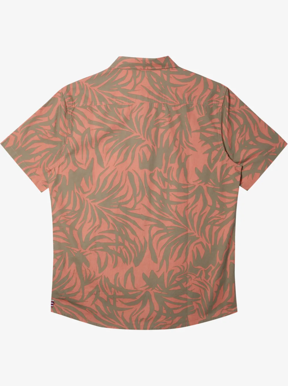 Quiksilver Shirts & Polos|Hawaii Foliage Woven Hawaiian Shirt Canyon Clay