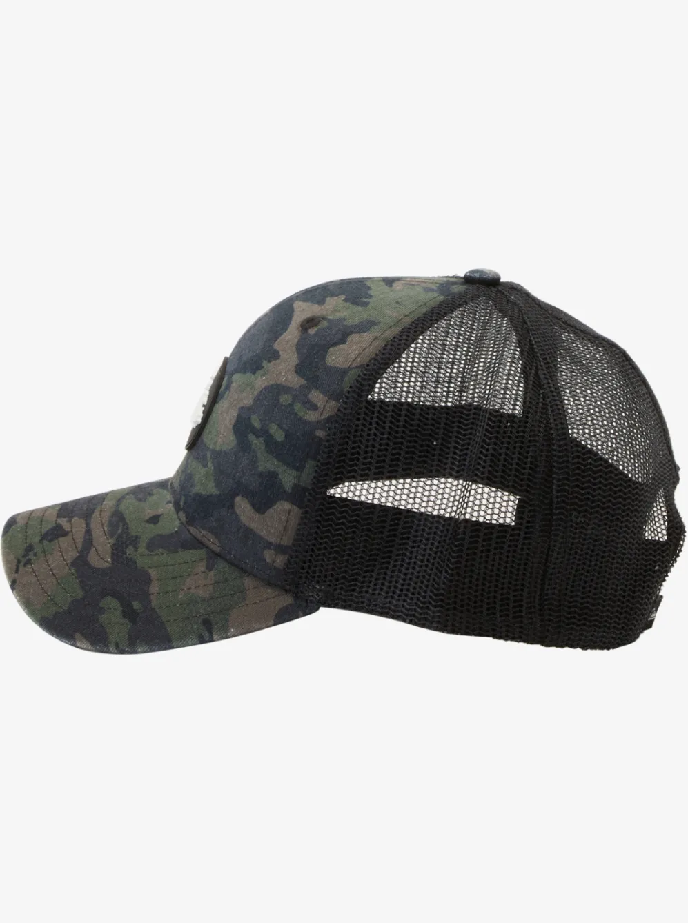 Quiksilver Hats|Hawaii Islands Camo Trucker Hat Thyme