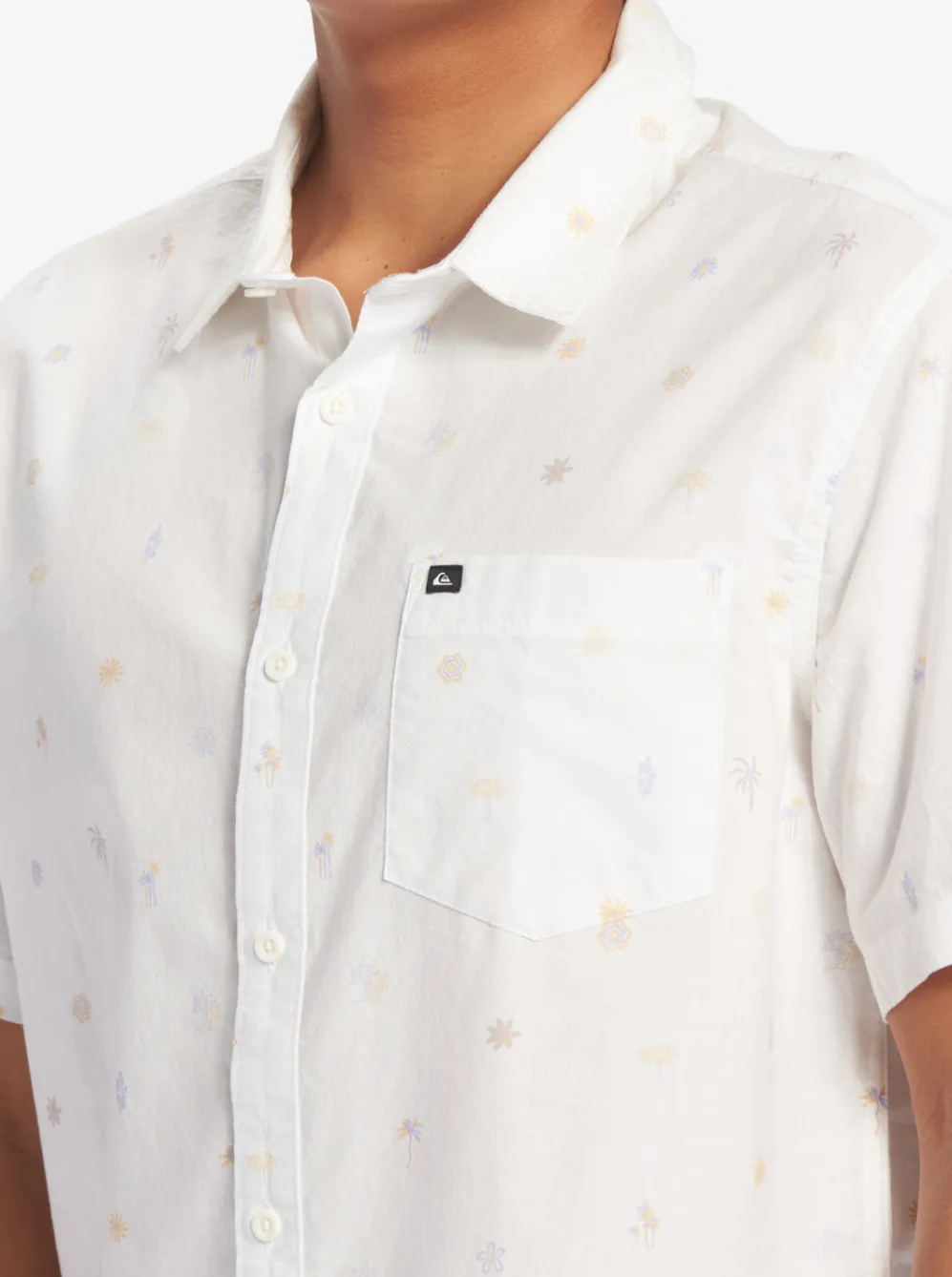 Quiksilver Shirts & Polos|Heat Wave Short Sleeve Woven Shirt Midnight Navy Heat Waves