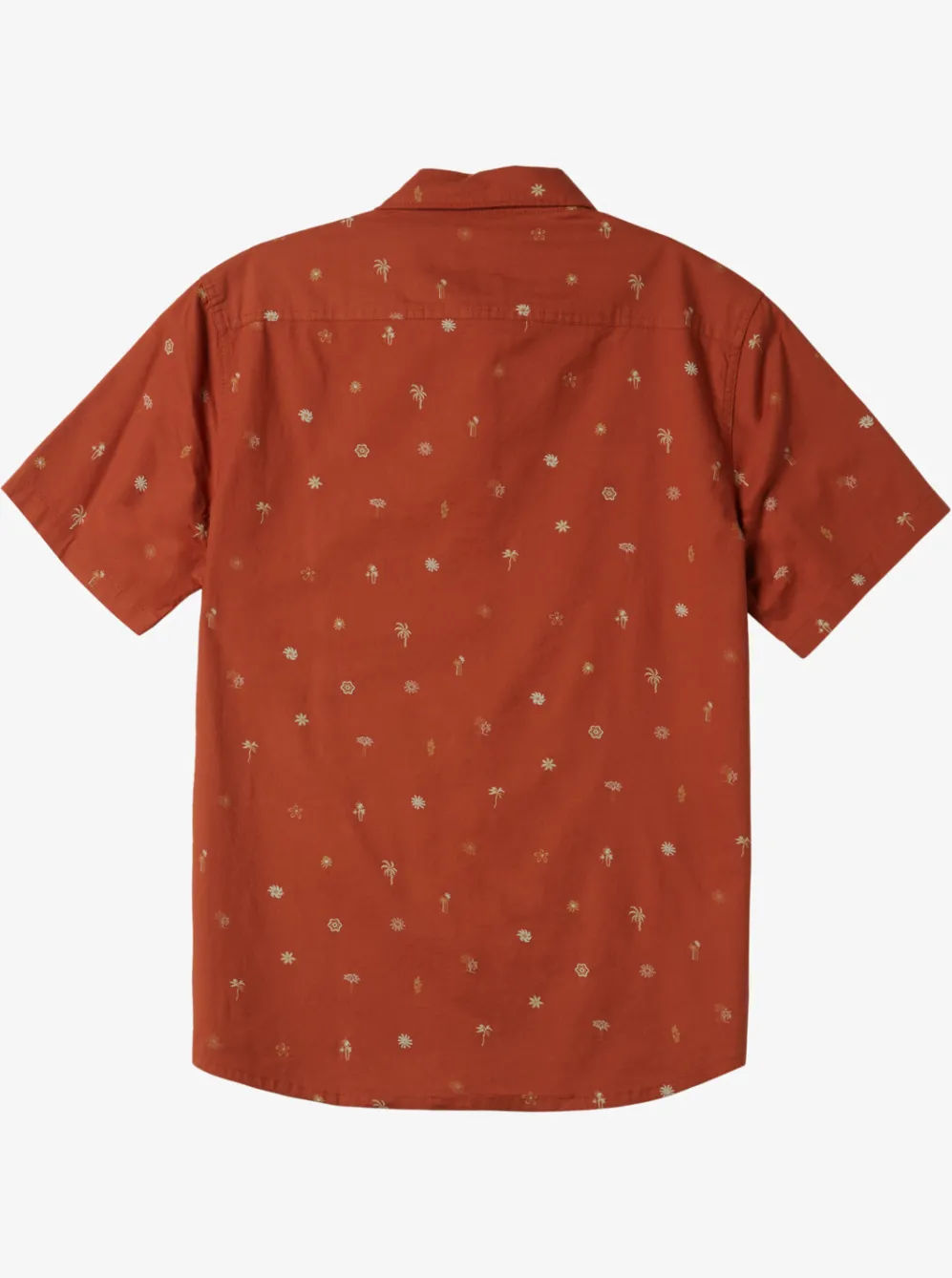 Quiksilver Shirts & Polos|Heat Wave Short Sleeve Woven Shirt Baked Clay Heat Waves