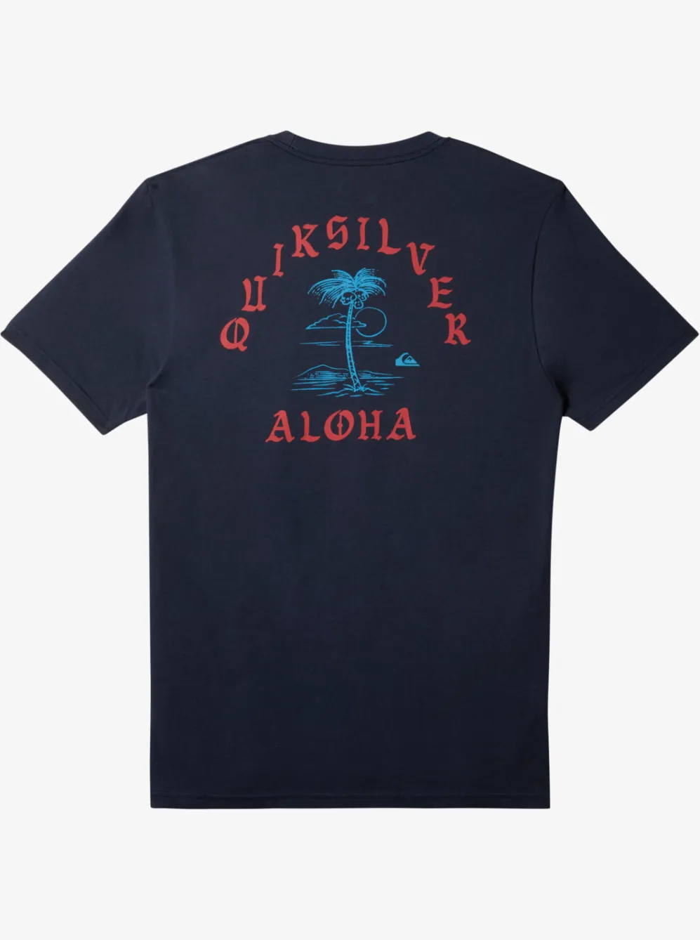 Quiksilver Tees|Hi Dead Coconuts T-Shirt Navy Blazer