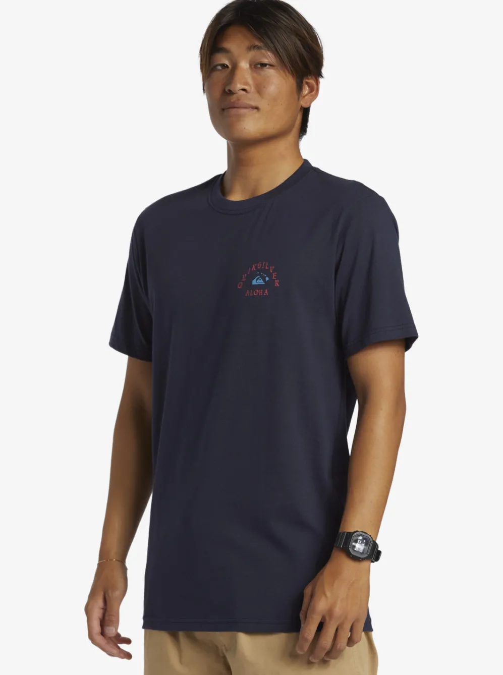 Quiksilver Tees|Hi Dead Coconuts T-Shirt Navy Blazer