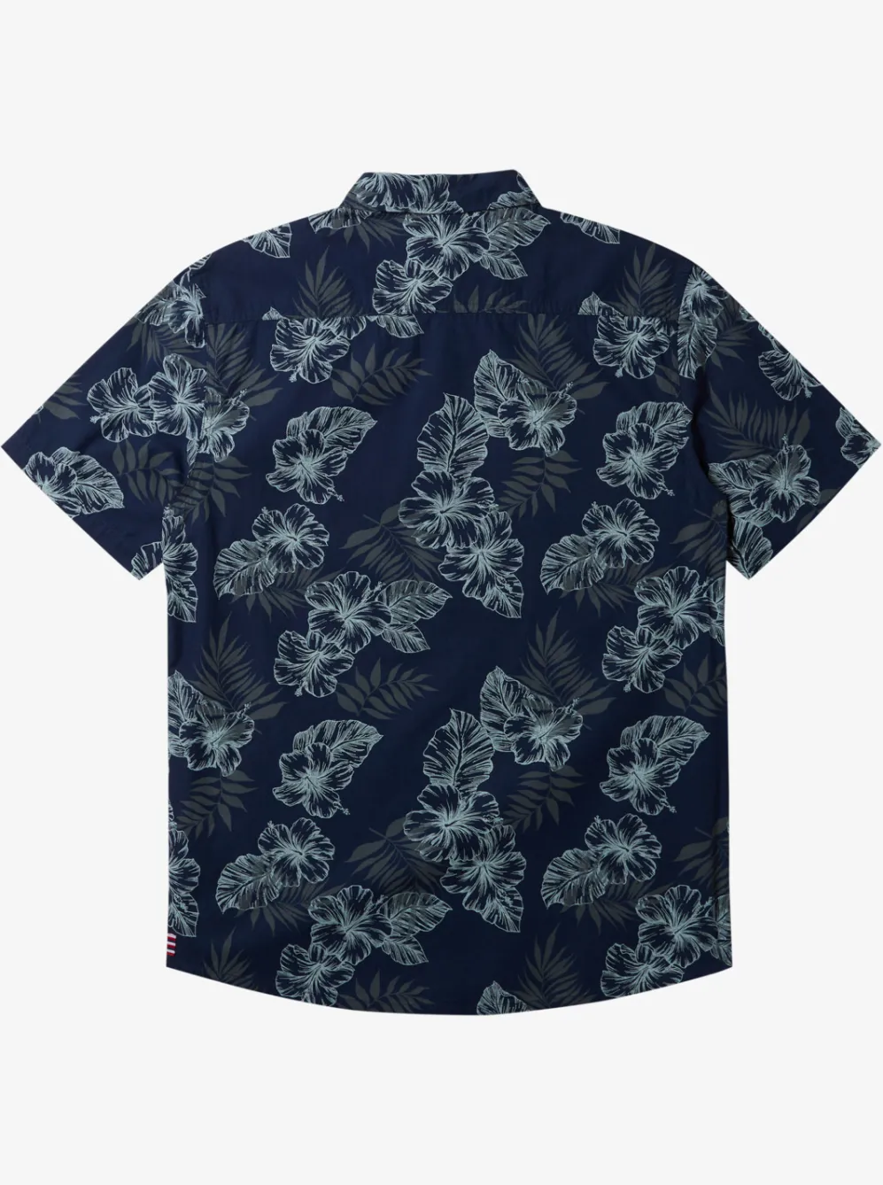 Quiksilver Shirts & Polos|Hi Feel The Rhythm Short Sleeve Shirt Naval Academy
