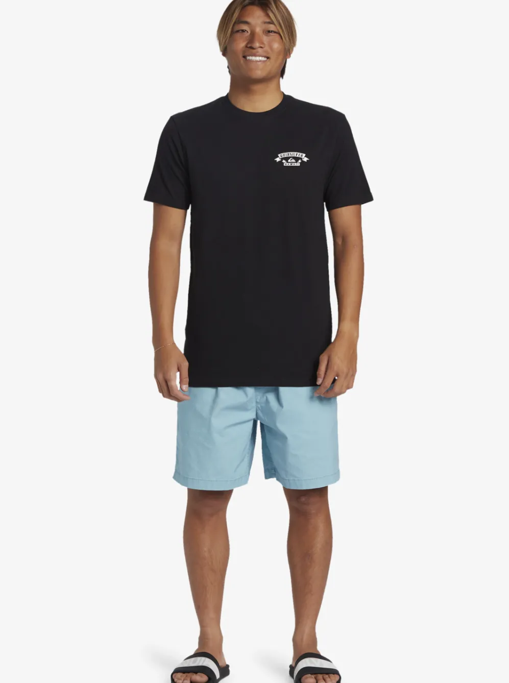 Quiksilver Tees|Hi Flirting With Danger T-Shirt Black