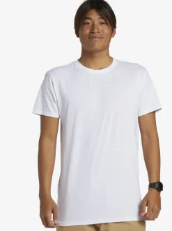 Quiksilver Tees|Hi Flirting With Danger T-Shirt White
