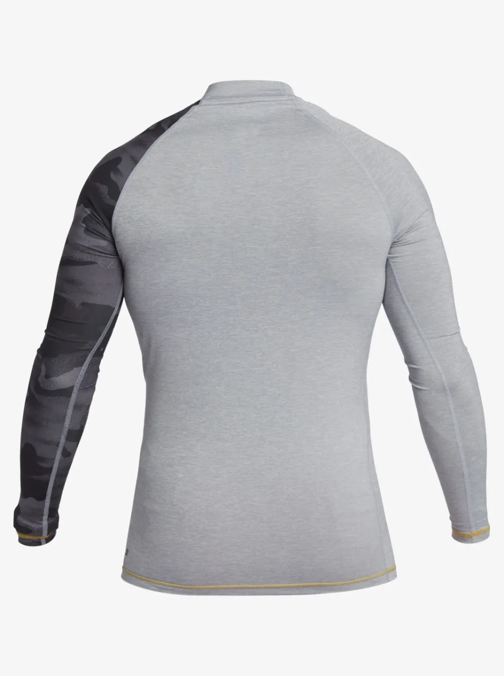 Quiksilver Rashguards|Hi Island Rush Long Sleeve Upf 50 Rashguard Sleet Heather