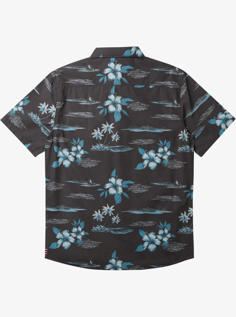 Quiksilver Shirts & Polos|Hi Paradise Airways Short Sleeve Shirt Tarmac