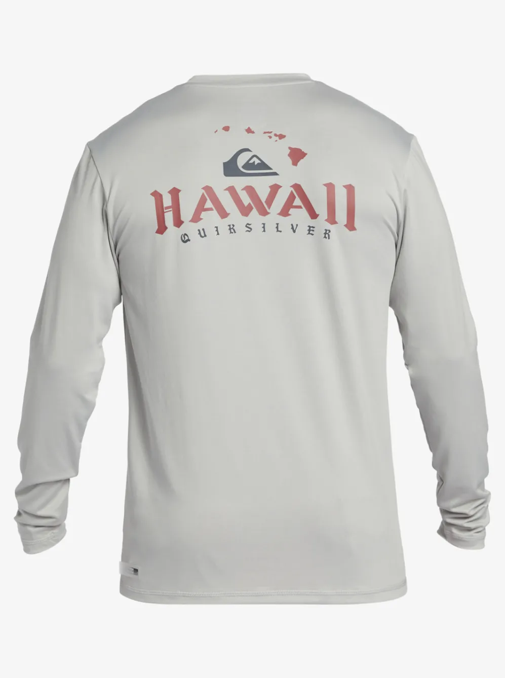 Quiksilver Rashguards|Hi Royalty Surf Long Sleeve Upf 50 Surf T-Shirt Grey Violet