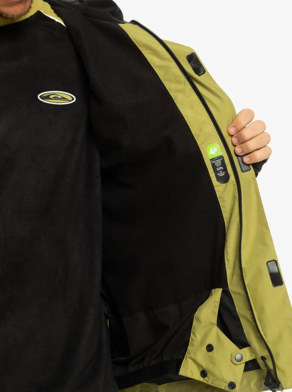 Quiksilver Snow Jackets|High Altitude Gore-Tex® Technical Snow Jacket Green Olive