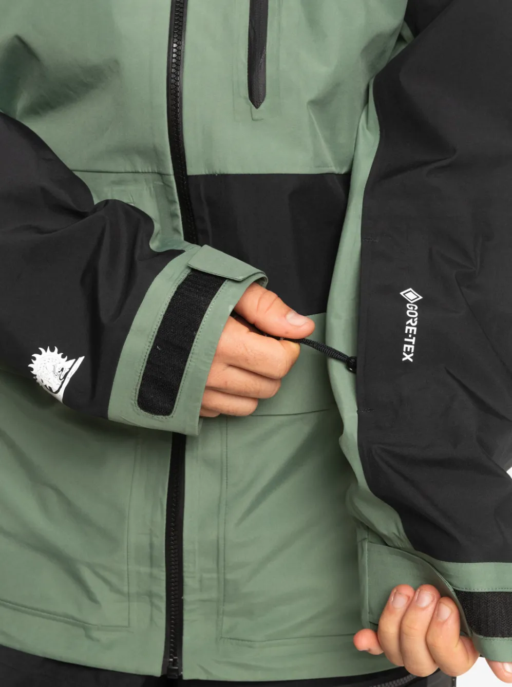 Quiksilver Snow Jackets|Highline Pro Sammy Carlson 3L Gore-Tex® Technical Snow Jacket Laurel Wreath