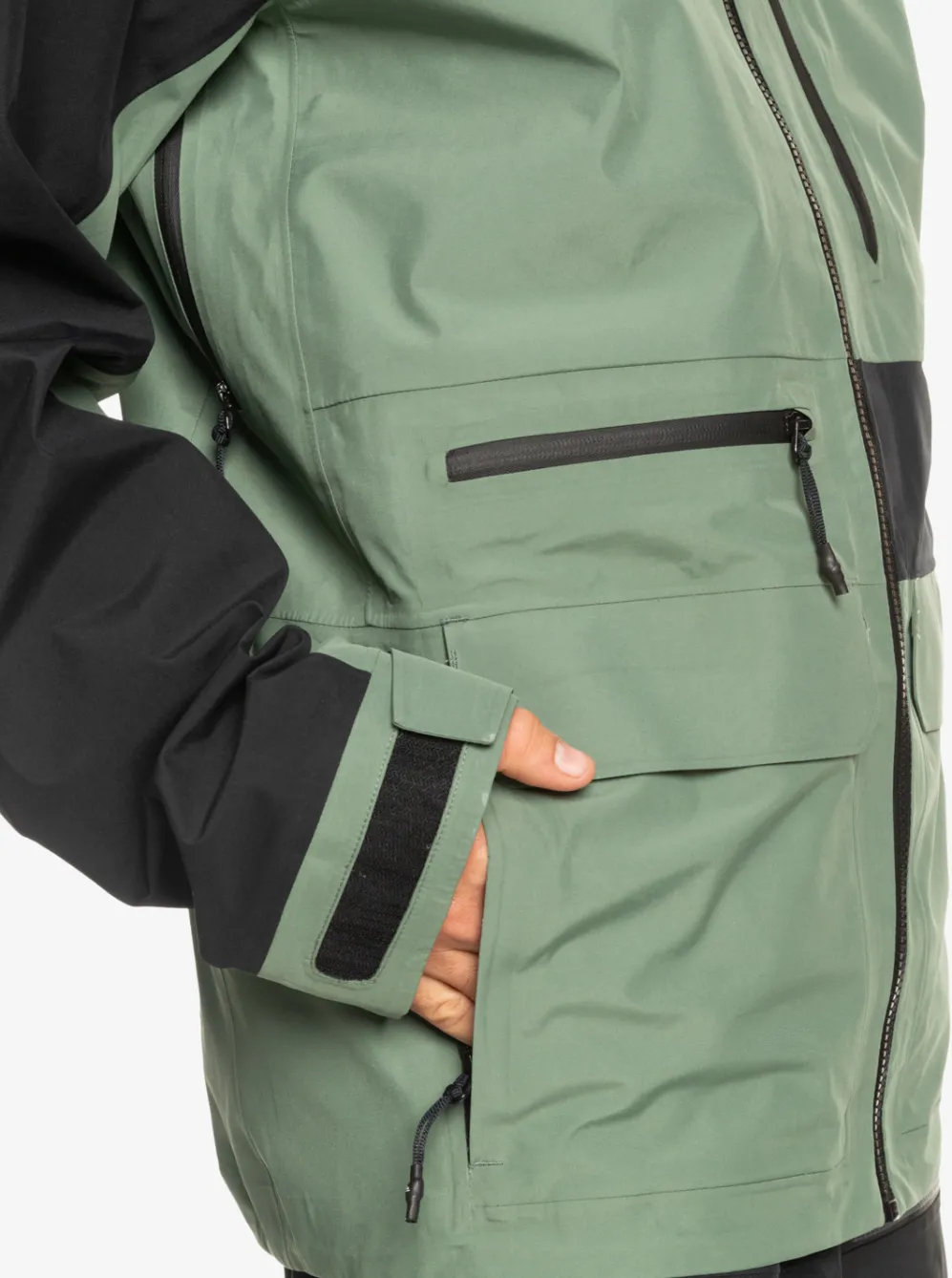 Quiksilver Snow Jackets|Highline Pro Sammy Carlson 3L Gore-Tex® Technical Snow Jacket Laurel Wreath