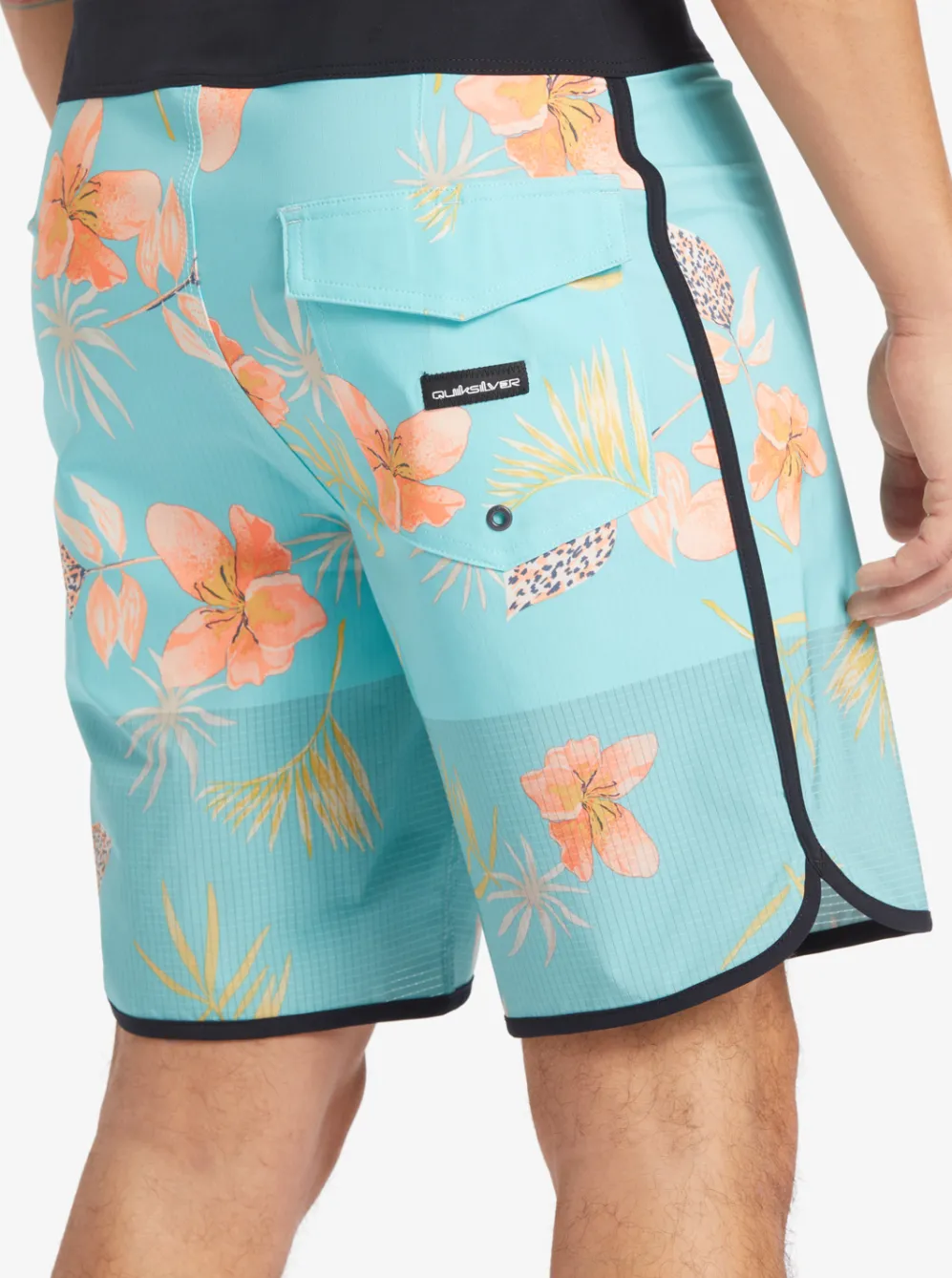 Quiksilver Boardshorts|Highline Scallop 19" Boardshorts Blue Radiance