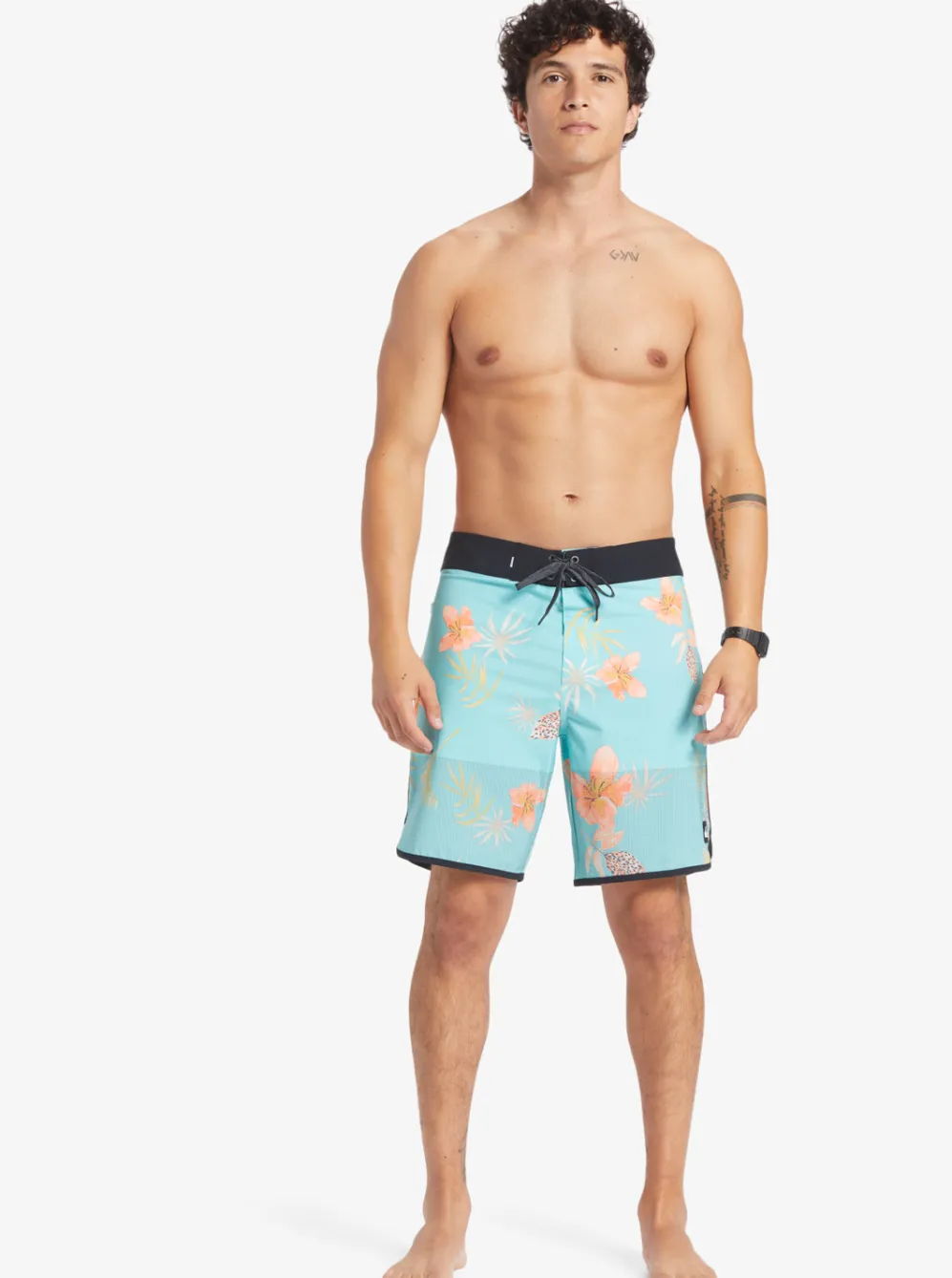 Quiksilver Boardshorts|Highline Scallop 19" Boardshorts Blue Radiance