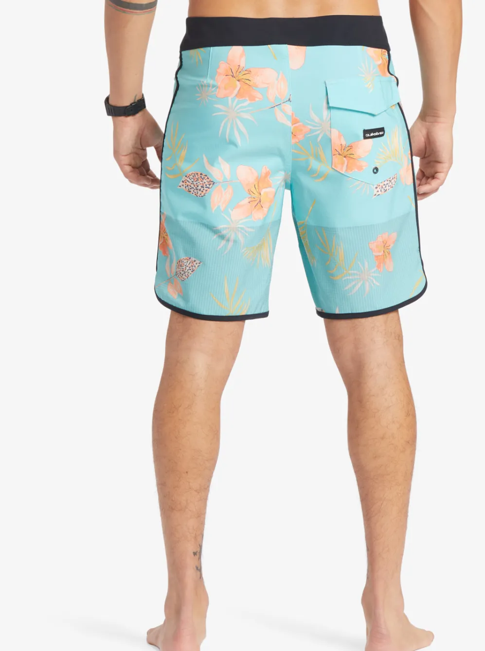 Quiksilver Boardshorts|Highline Scallop 19" Boardshorts Blue Radiance