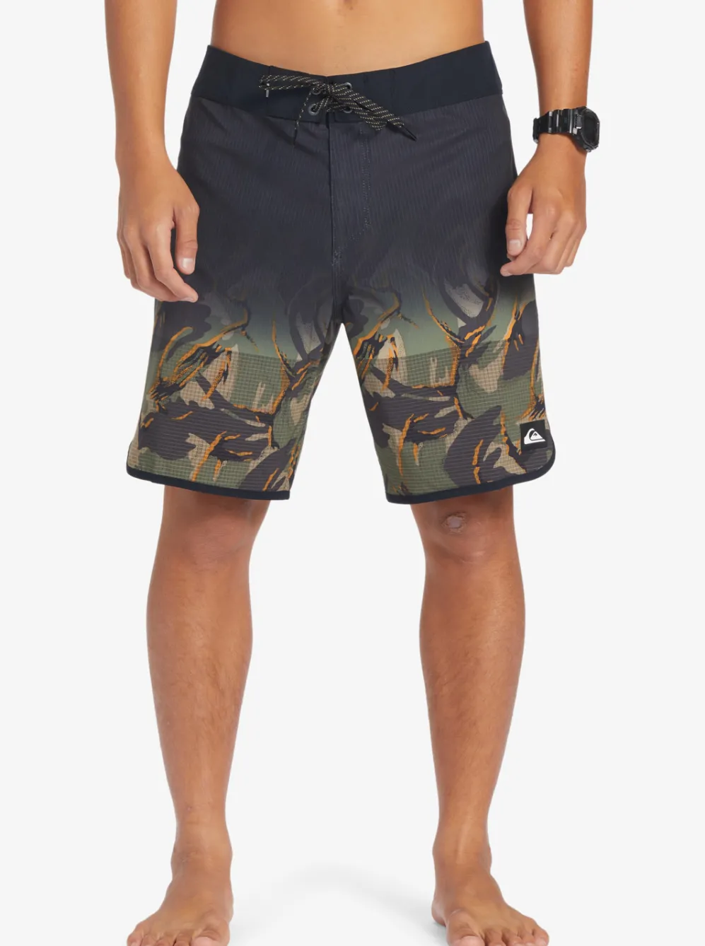 Quiksilver Boardshorts|Highline Scallop 19" Boardshorts Four Leaf Clover