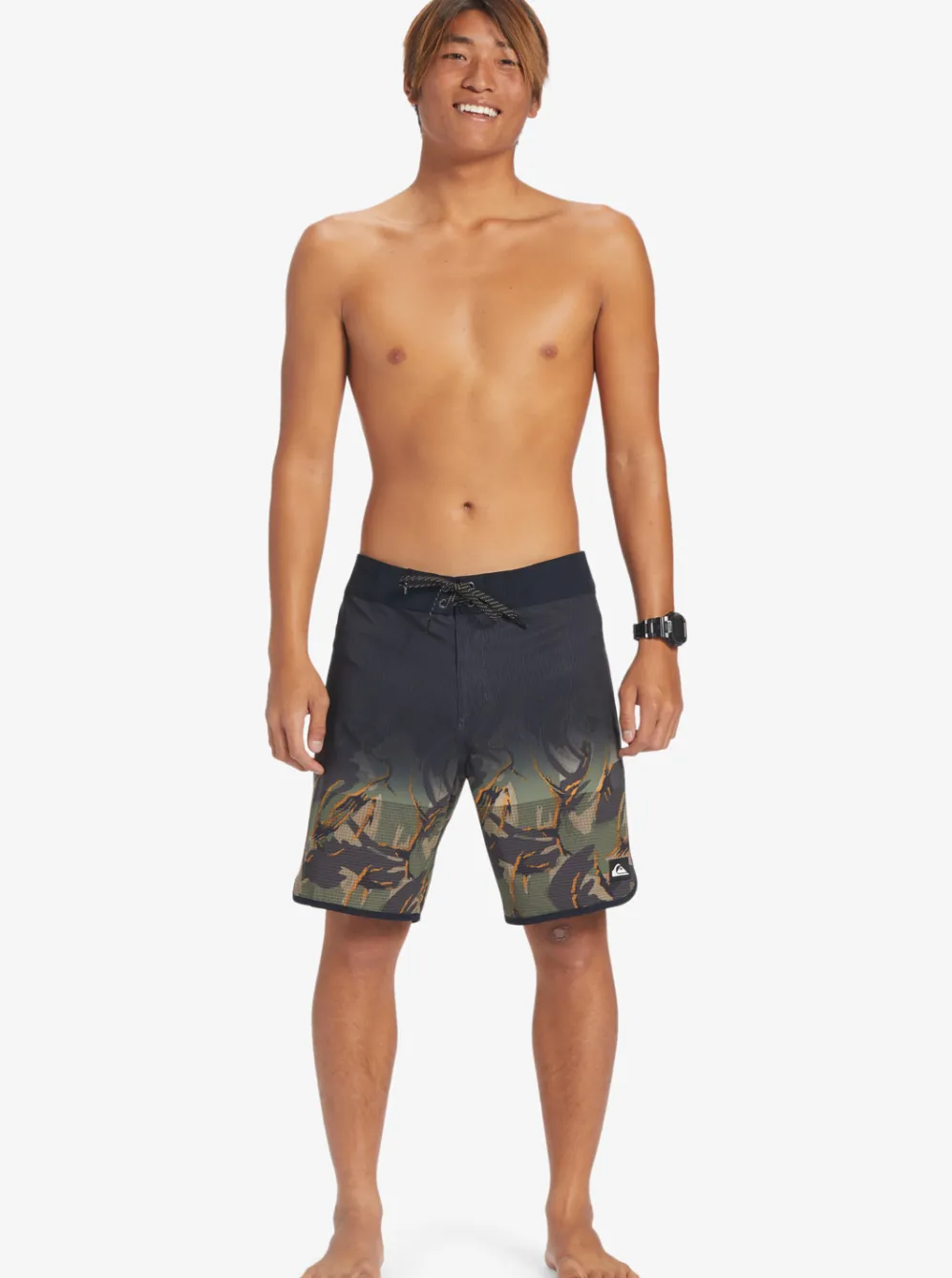 Quiksilver Boardshorts|Highline Scallop 19" Boardshorts Four Leaf Clover
