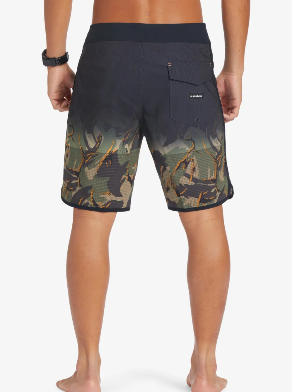 Quiksilver Boardshorts|Highline Scallop 19" Boardshorts Four Leaf Clover