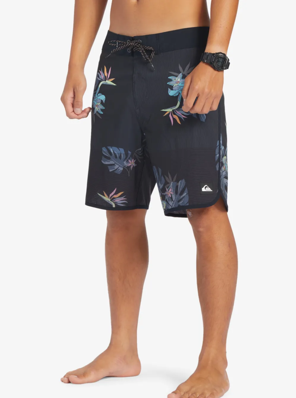 Quiksilver Boardshorts|Highline Scallop 19" Boardshorts Black