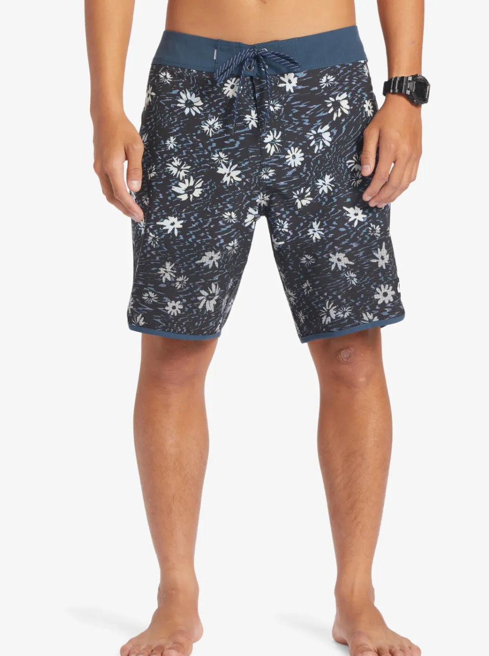 Quiksilver Boardshorts|Highline Scallop 19" Boardshorts Midnight Navy