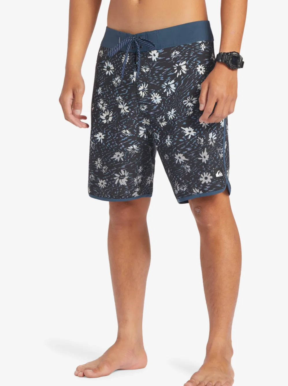 Quiksilver Boardshorts|Highline Scallop 19" Boardshorts Midnight Navy
