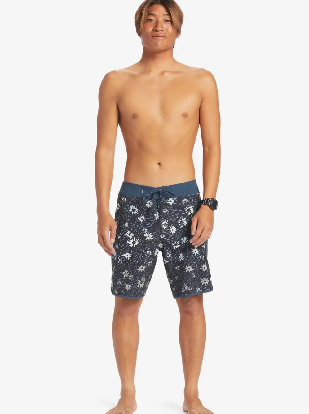 Quiksilver Boardshorts|Highline Scallop 19" Boardshorts Midnight Navy