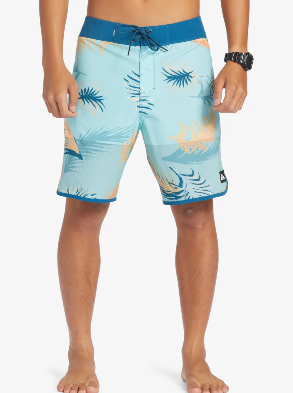 Quiksilver Boardshorts|Highline Scallop 19" Boardshorts Maroccan Blue