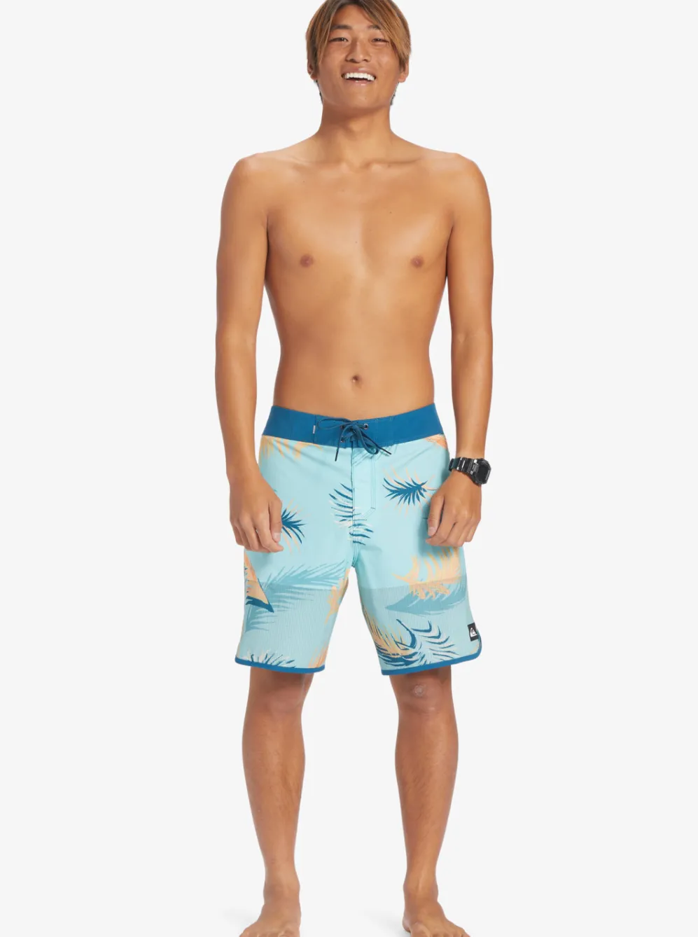 Quiksilver Boardshorts|Highline Scallop 19" Boardshorts Maroccan Blue