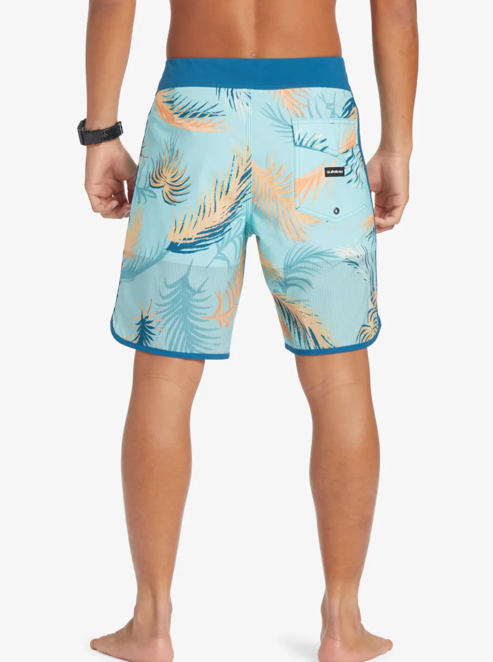 Quiksilver Boardshorts|Highline Scallop 19" Boardshorts Maroccan Blue