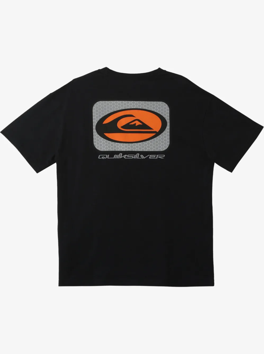 Quiksilver Tees|Honeycomb Short Sleeve Stn T-Shirt Black