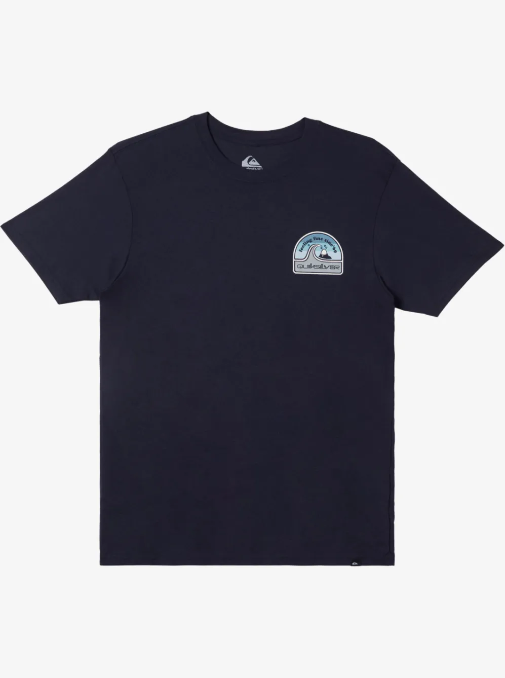 Quiksilver Tees|In The Groove T-Shirt Navy Blazer
