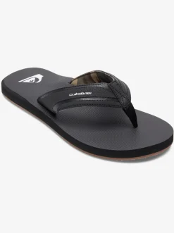 Quiksilver Sandals|Island Oasis Sandals Black/Black/Brown