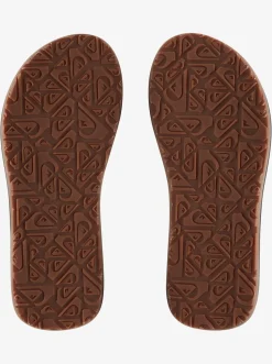 Quiksilver Sandals|Island Oasis Sandals Black/Black/Brown