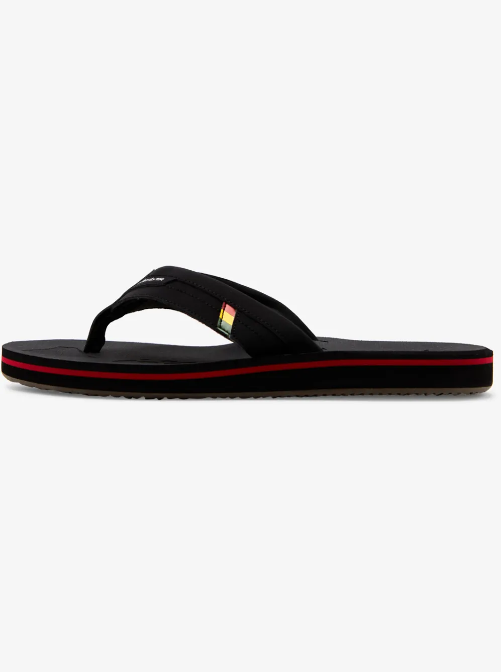 Quiksilver Sandals|Island Oasis Squish Sandals Black 1