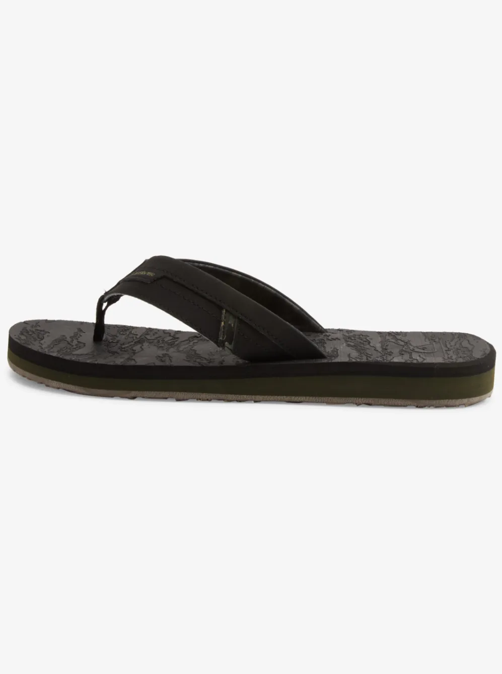 Quiksilver Sandals|Island Oasis Squish Sandals Black 2