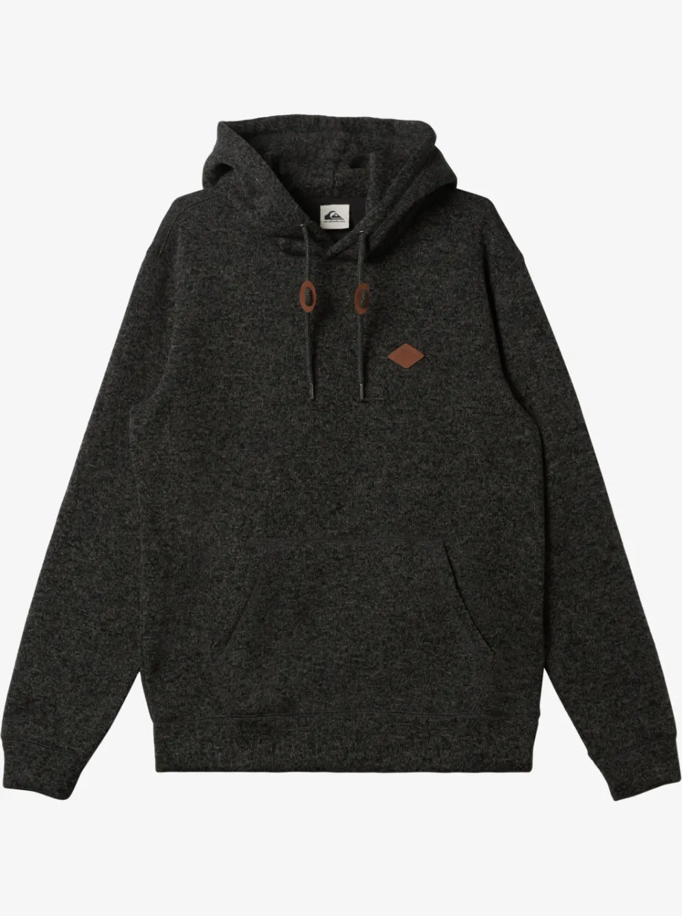 Quiksilver Sweatshirts & Hoodies|Keller Fleece Top Dark Grey Heather