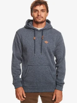 Quiksilver Sweatshirts & Hoodies|Keller Fleece Top Navy Blazer Heather