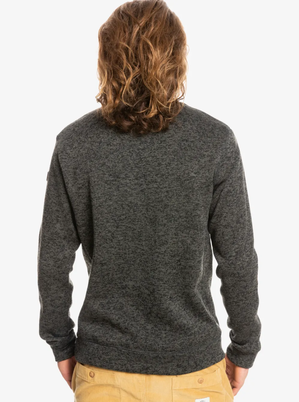 Quiksilver Sweatshirts & Hoodies|Keller Sweatshirt Dark Grey Heather