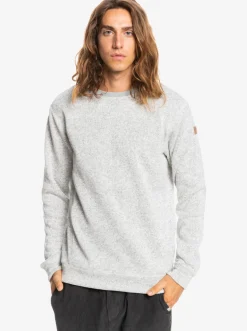 Quiksilver Sweatshirts & Hoodies|Keller Sweatshirt Light Grey Heather