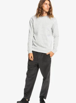 Quiksilver Sweatshirts & Hoodies|Keller Sweatshirt Light Grey Heather