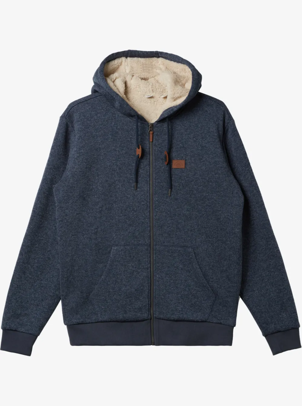 Quiksilver Shirts & Polos|Keller Zip-Up Hoodie Navy Blazer Heather