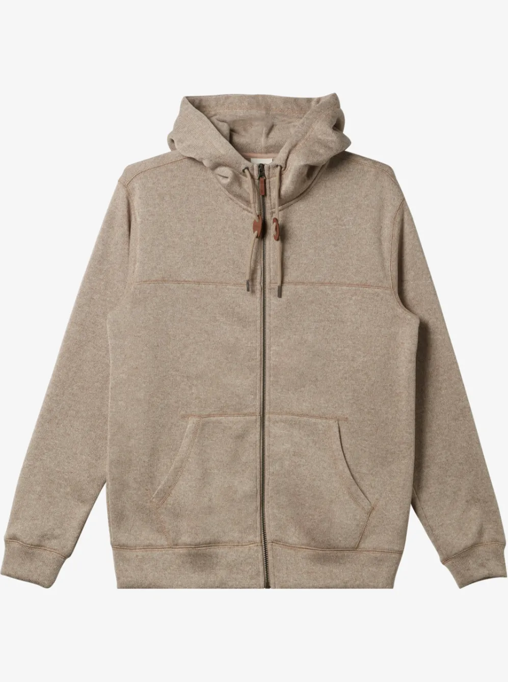 Quiksilver Sweatshirts & Hoodies|Keller Zip-Up Hoodie Goat Heather