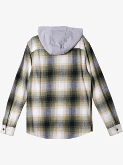 Quiksilver Shirts & Polos|Kinloss Long Sleeve Hooded Shirt Laurel Kinloss