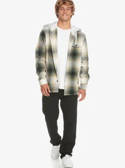 Quiksilver Shirts & Polos|Kinloss Long Sleeve Hooded Shirt Laurel Kinloss
