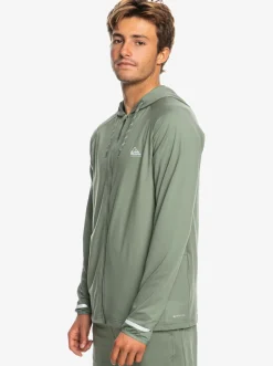 Quiksilver Sweatshirts & Hoodies|Knit Training Technical Zip-Up Hoodie Laurel Wreath